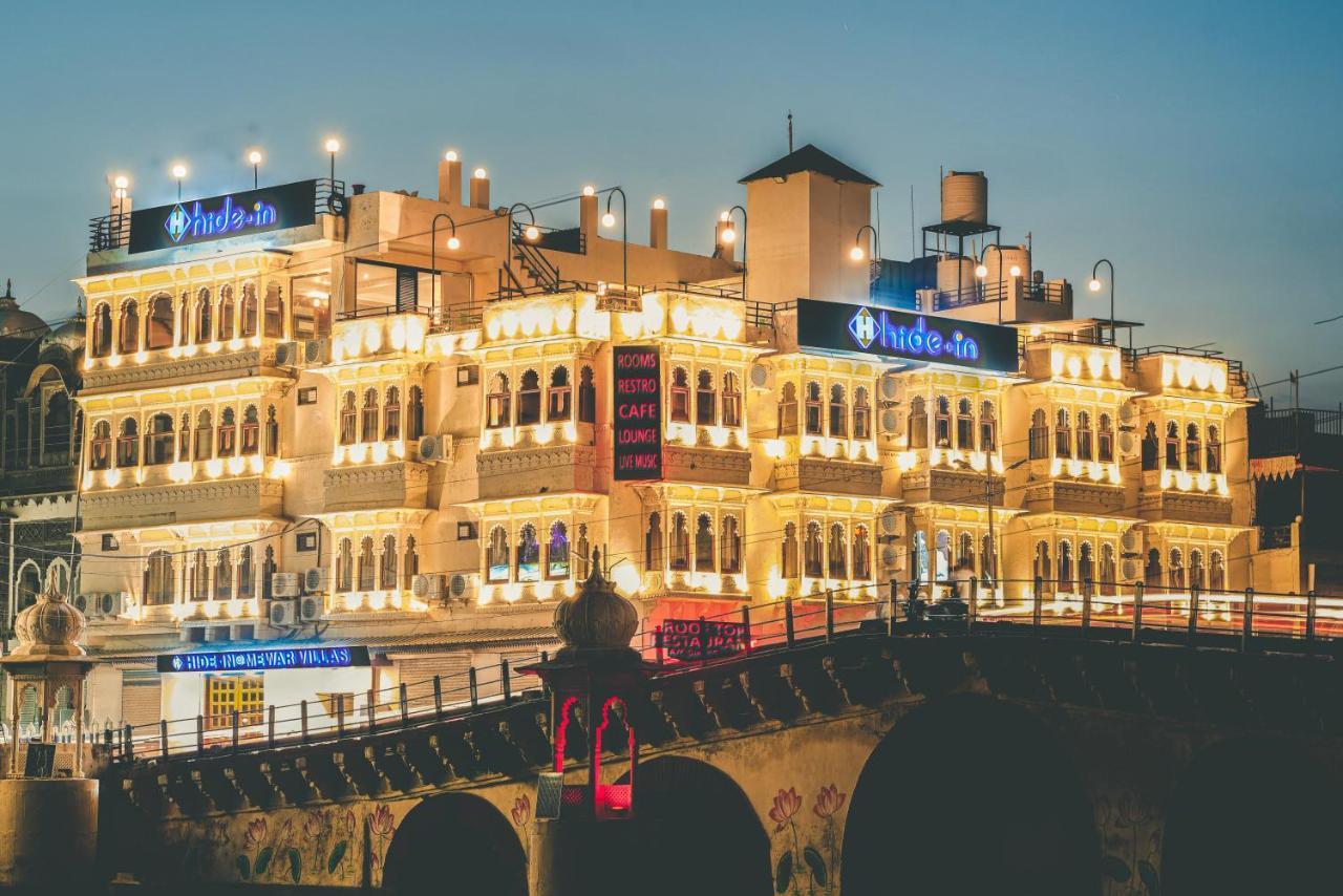 Hide-In Udaipur - A Lake View Boutique Hotel Bagian luar foto
